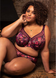 Kayla Banded Bra Plum Rose