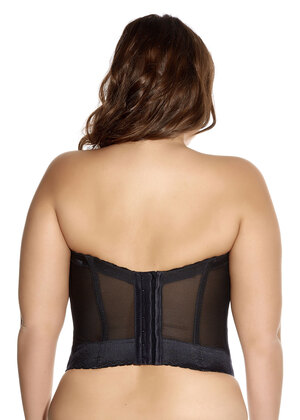 Lace Bridal Lace Bustier Black Lace Bridal  Black