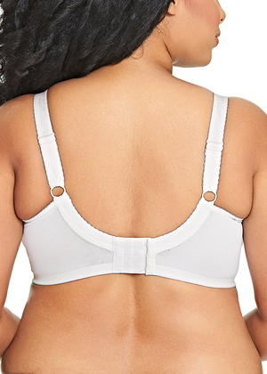 Keira Banded Bra White Keira  White