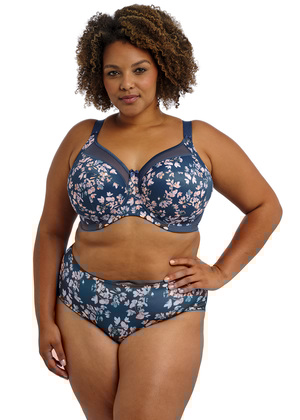 Kayla Brief Teal Blossom Kayla  Teal Blossom