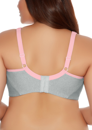 Goddess Sport Soft Cup Sports Bra Gray Heather Goddess Sport  Gray Heather