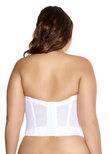 Goddess Lace Bridal Lace Bustier White Lace Bridal Bustier White