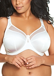 Goddess Keira Banded Bra White Keira Banded Bra White