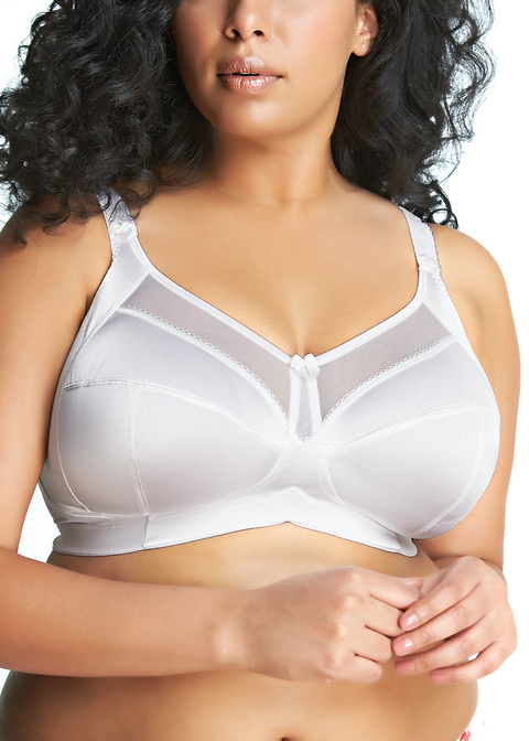 Keira White Soft Cup Bra from Goddess