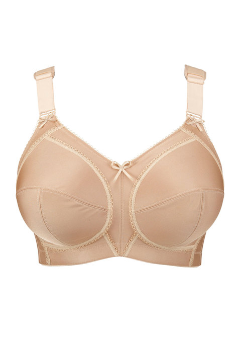 Goddess Audrey Soft Cup Bra in Nude - Busted Bra Shop