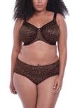 Kayla Banded Bra Dark Leopard