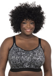 Goddess Goddess Sport Soft Cup Sports Bra Black Snake Goddess Sport Sport-BH Black Snake